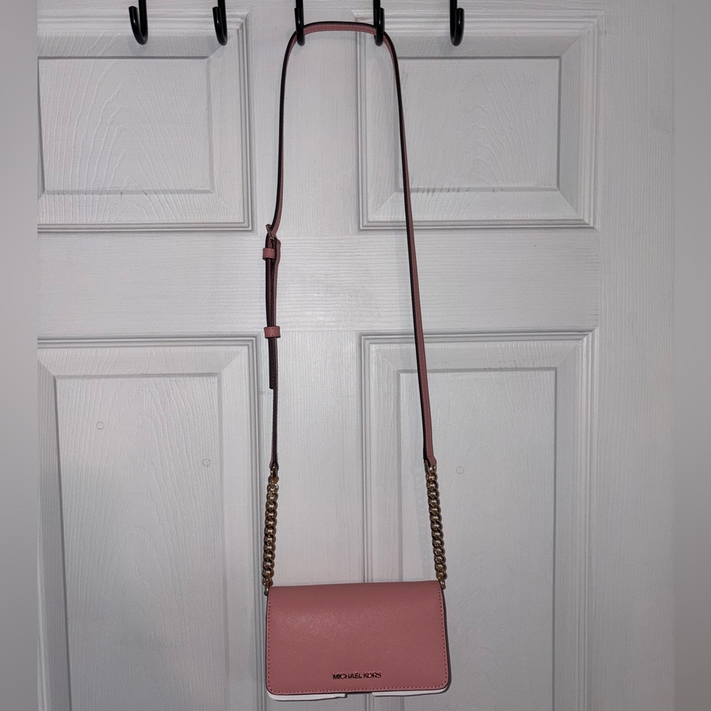 Pink Michael Kors Crossbody Bag